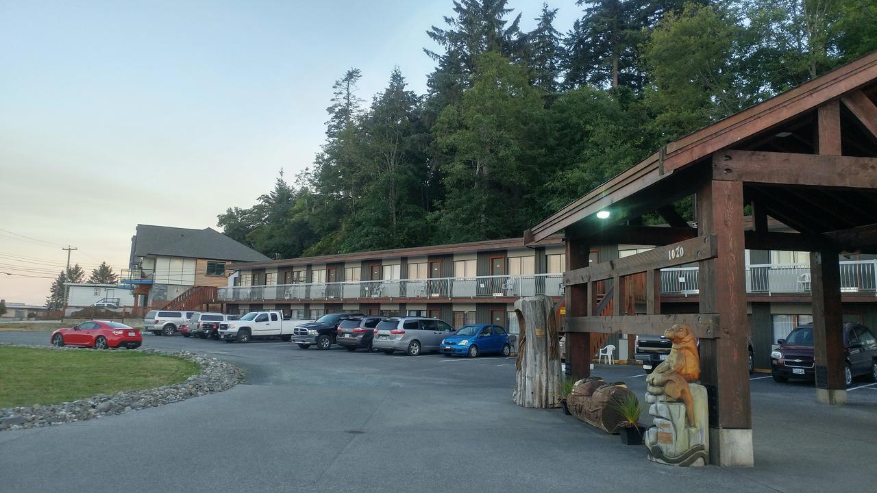 Big Rock Motel Campbell River Exteriör bild